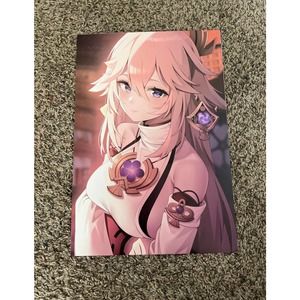COPY - Genshin Impact Yae Miko Anime 7 Piece Poster Set